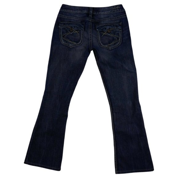 Silver Pioneer Bootcut Denim Jeans - Picture 2 of 15